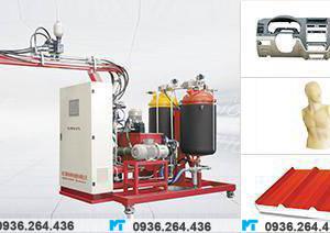 Máy phun trộn PU áp cao cho sản xuất mút xốp cứng