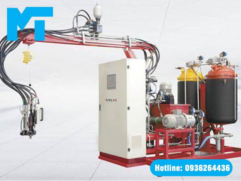 máy phun trộn PU sản xuất ghế ngồi ô tô là gì?
